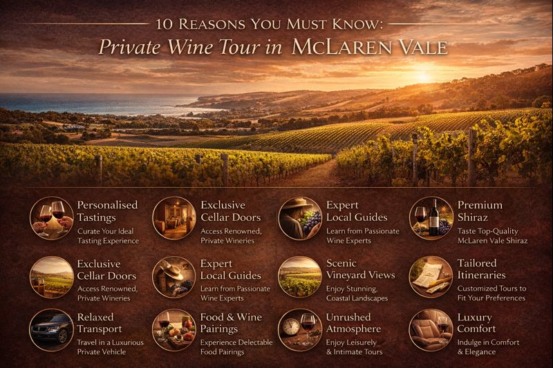 10 Reasons of Wine Tasting tour at Curtis Family Vineyards, SA