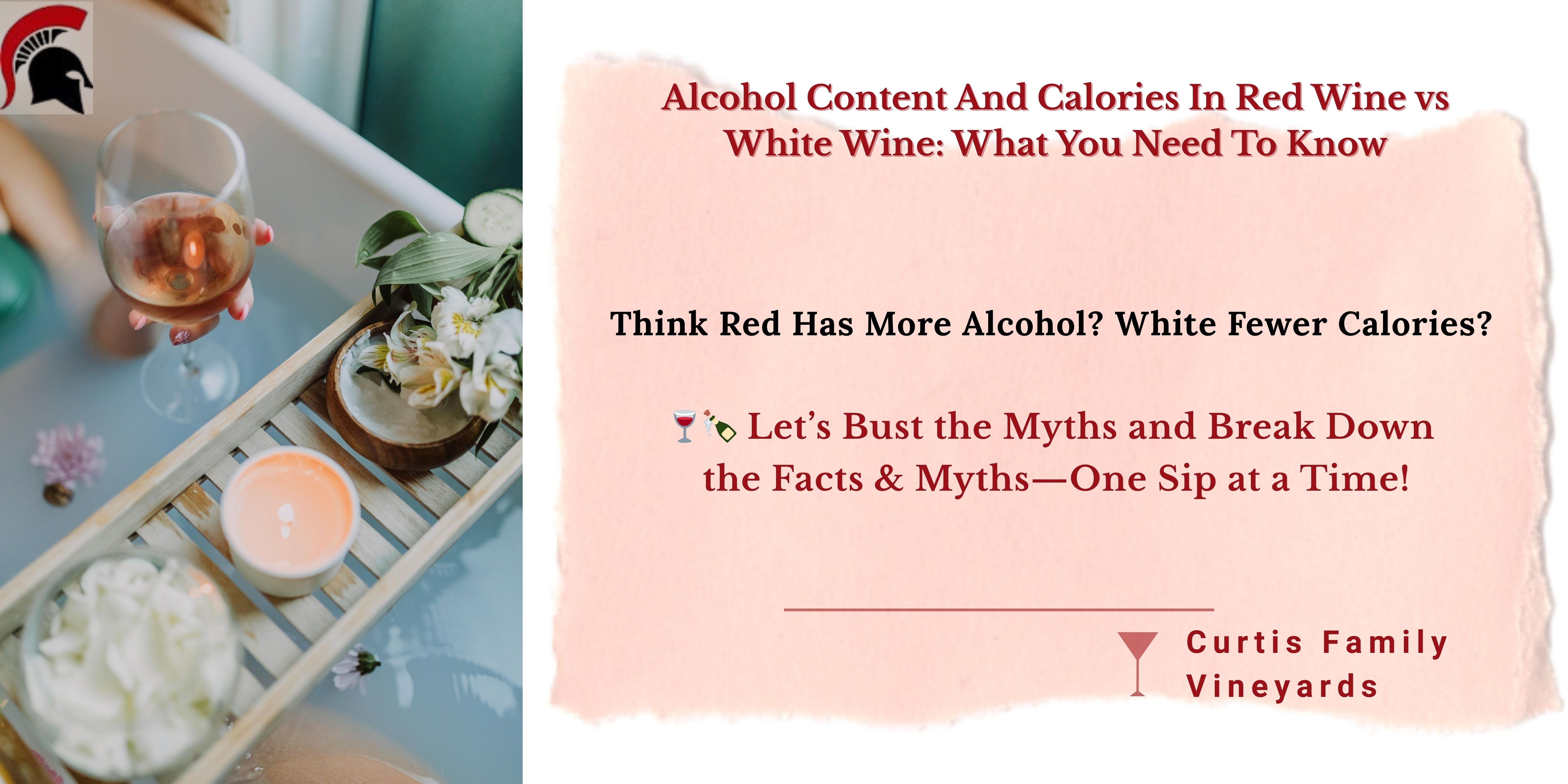 Calories In Red & White Wines