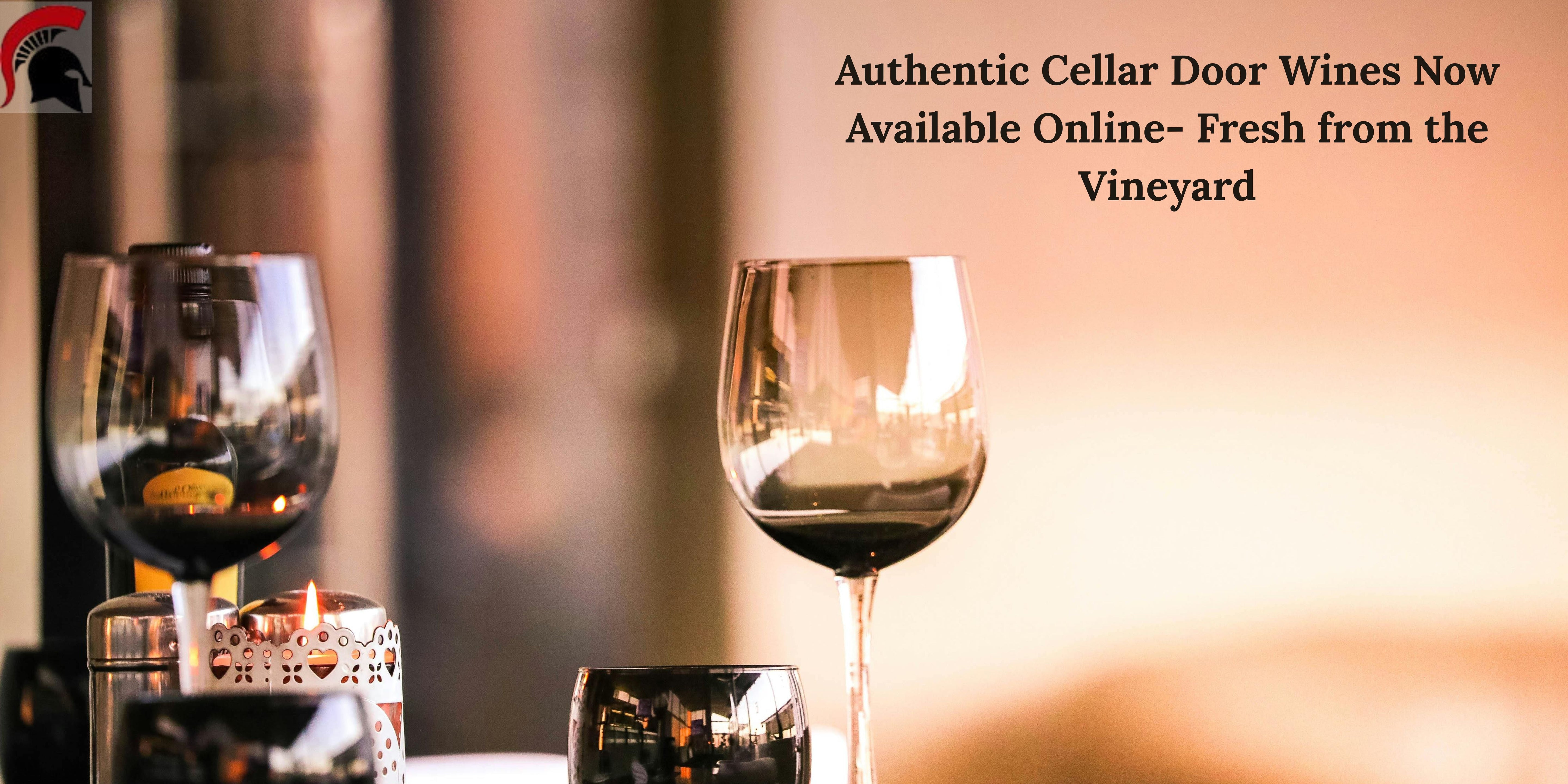 Cellar Door Mclaren vale wine from Curtis winery, SA