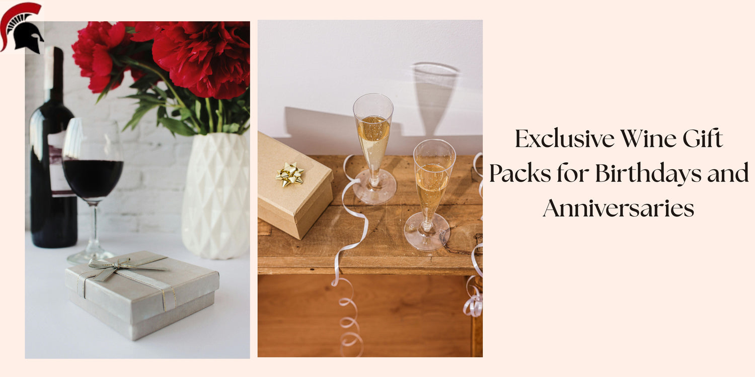 Exclusive Wine Gift Packs for Birthdays and Anniversaries