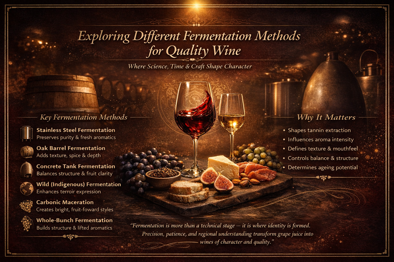 Fermentation methods for quality wine- Curtis family Vineyards, Mclaren Vale