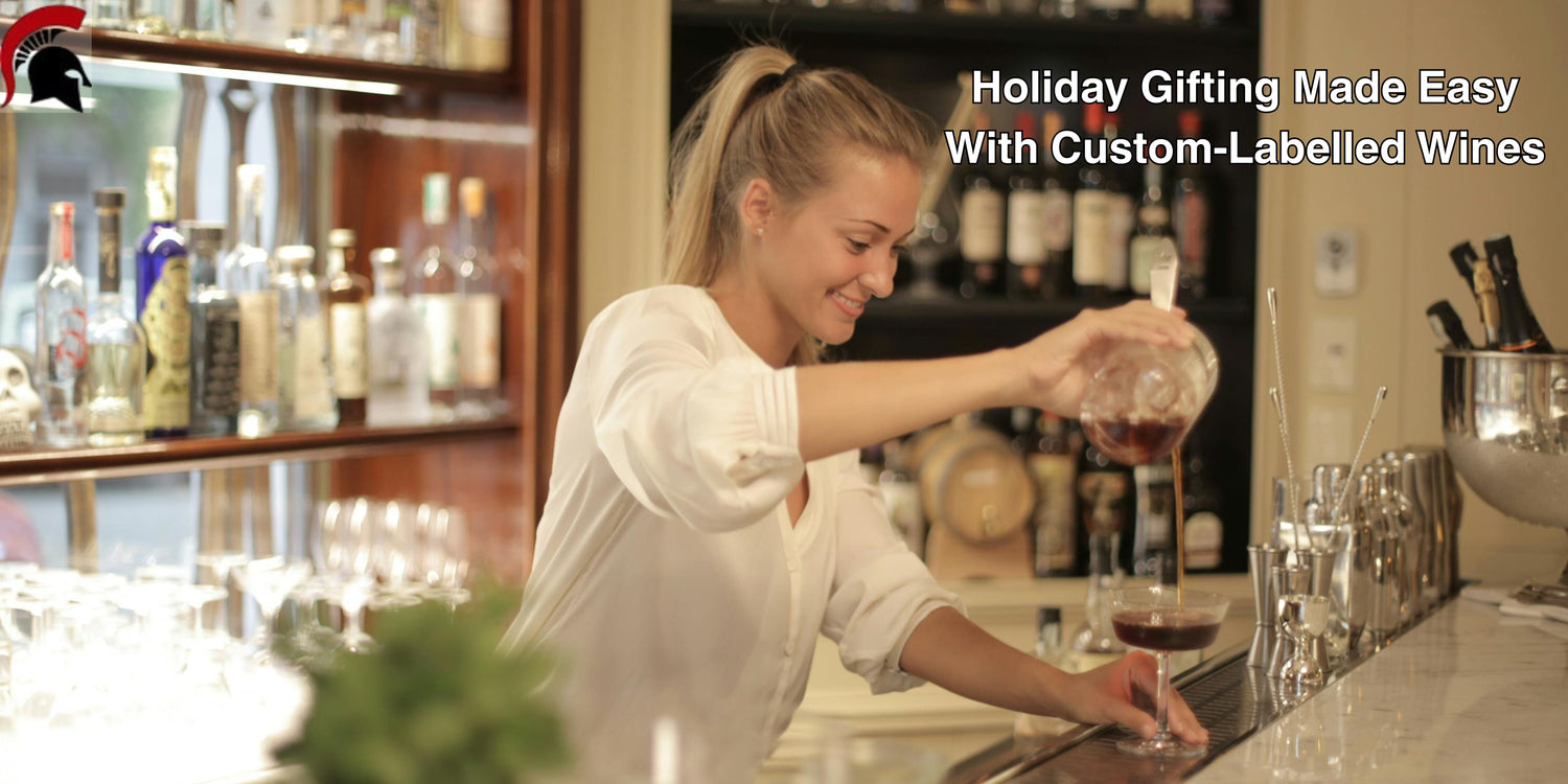 Make custom labelled wine from Curtis family Vineyards