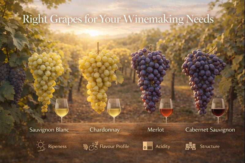 Right grape for Winemaking from Curtis Family Vineyards
