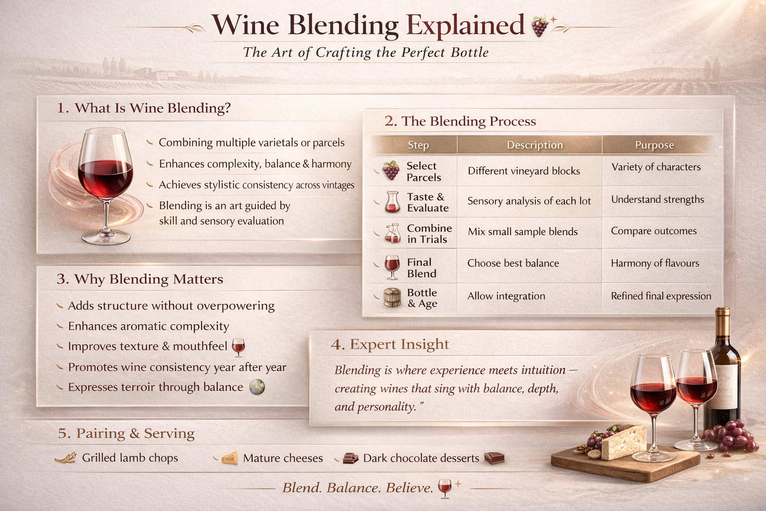 The art of wine blending explained - Curtis Family Vineyards