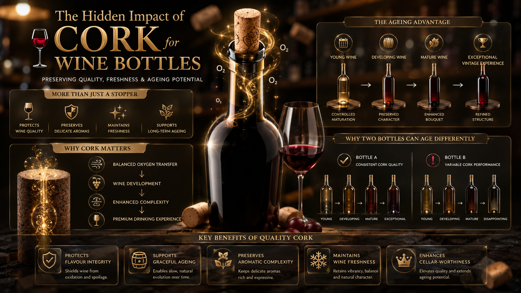 selecting the right cork for your wine bottles - curtis family vineyards