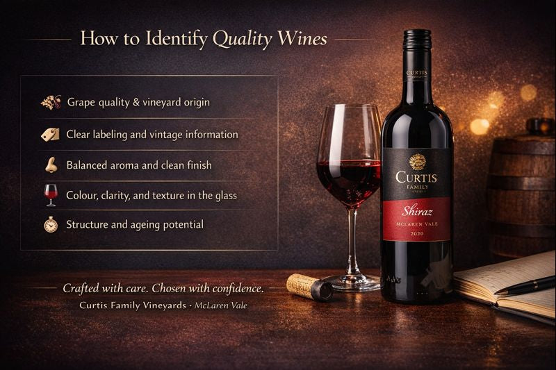 Buy Quality Wines from Mclaren Vale, Curtis family vineyards