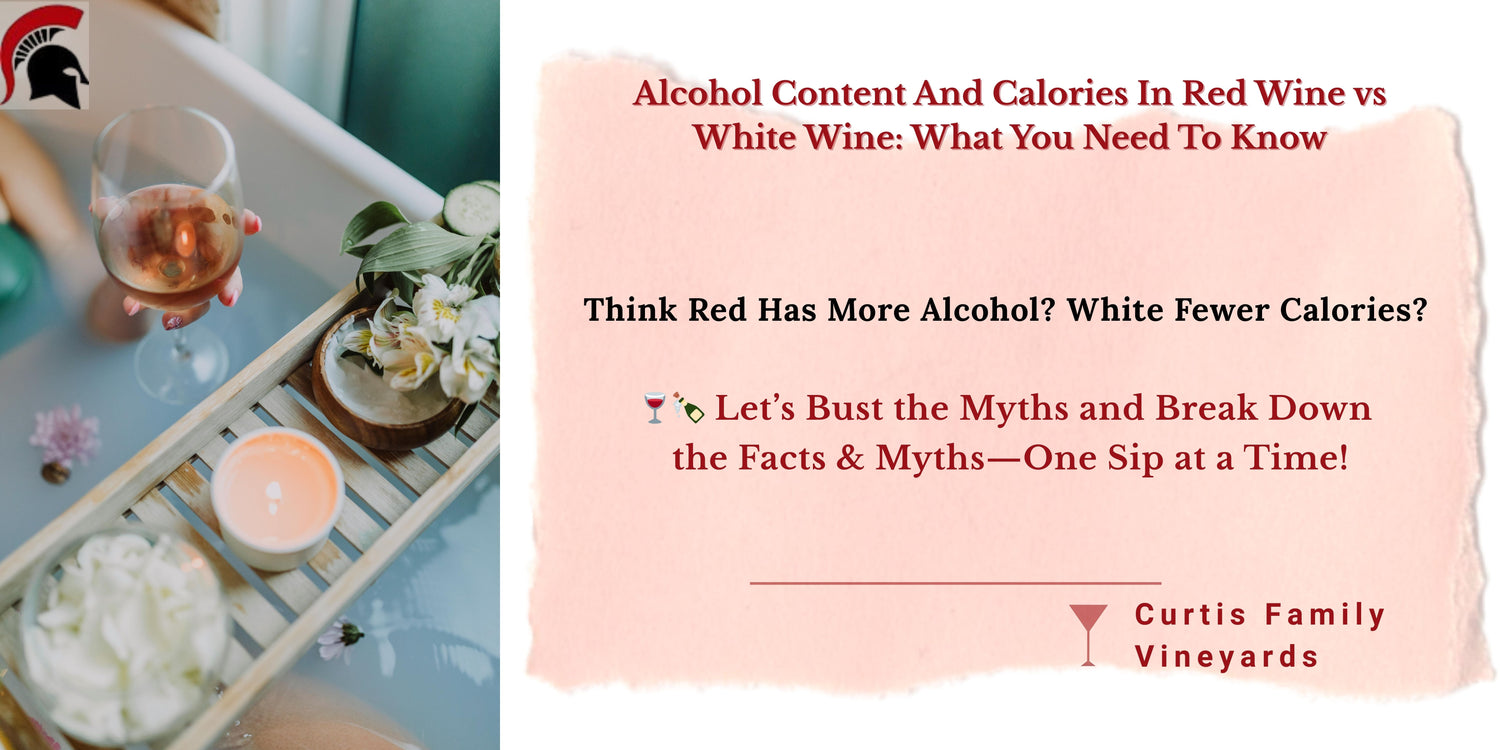  Calories In Red & White Wines