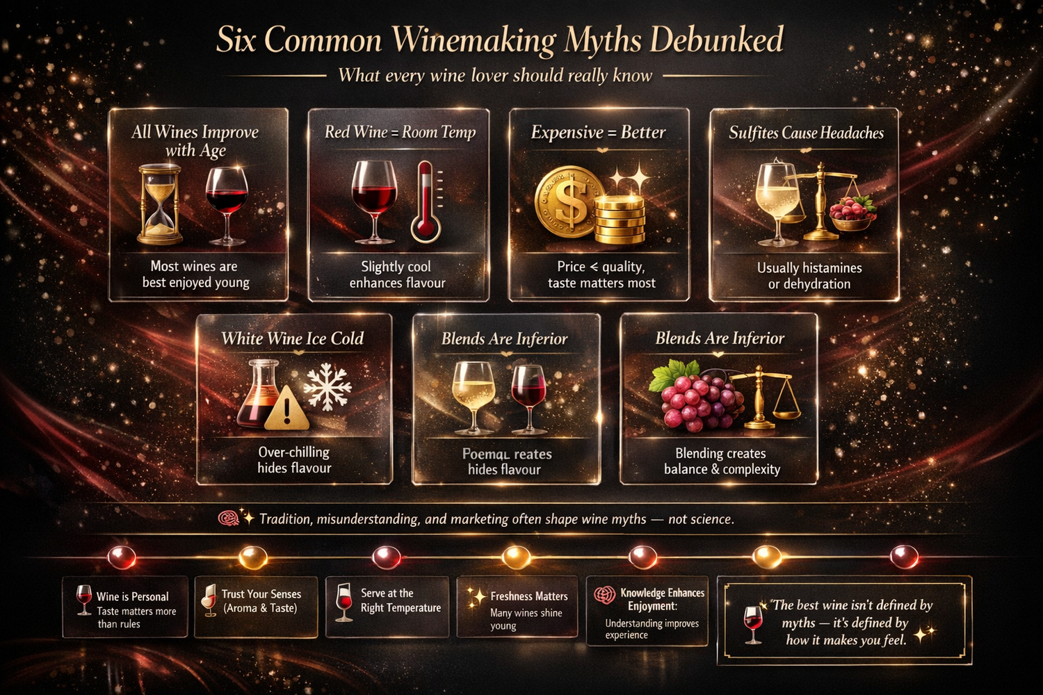 Debunking wine myths with knowledge - Curtis Family Vineyards