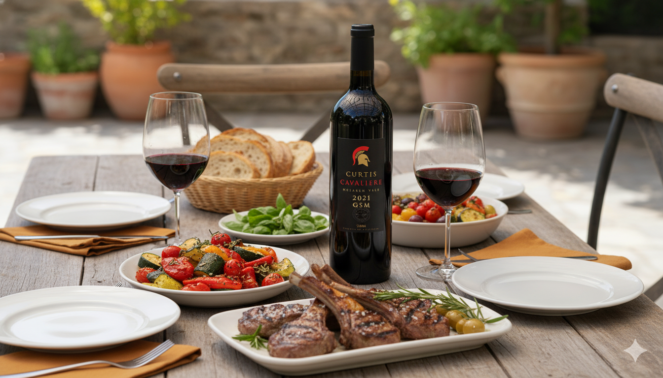 Best GSM wine from Mclaren Vale - Curtis family vineyards