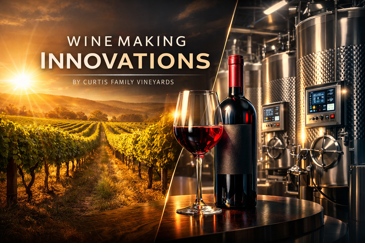 Winemaking Innovation guide from curtis family vineyards