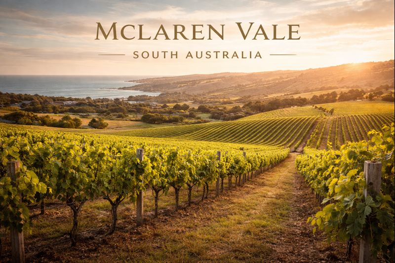 Mclaren Vale Vineyards from Curtis family Vineyards