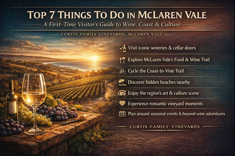 Top 7 Things to Do in McLaren Vale for First-Time Visitors