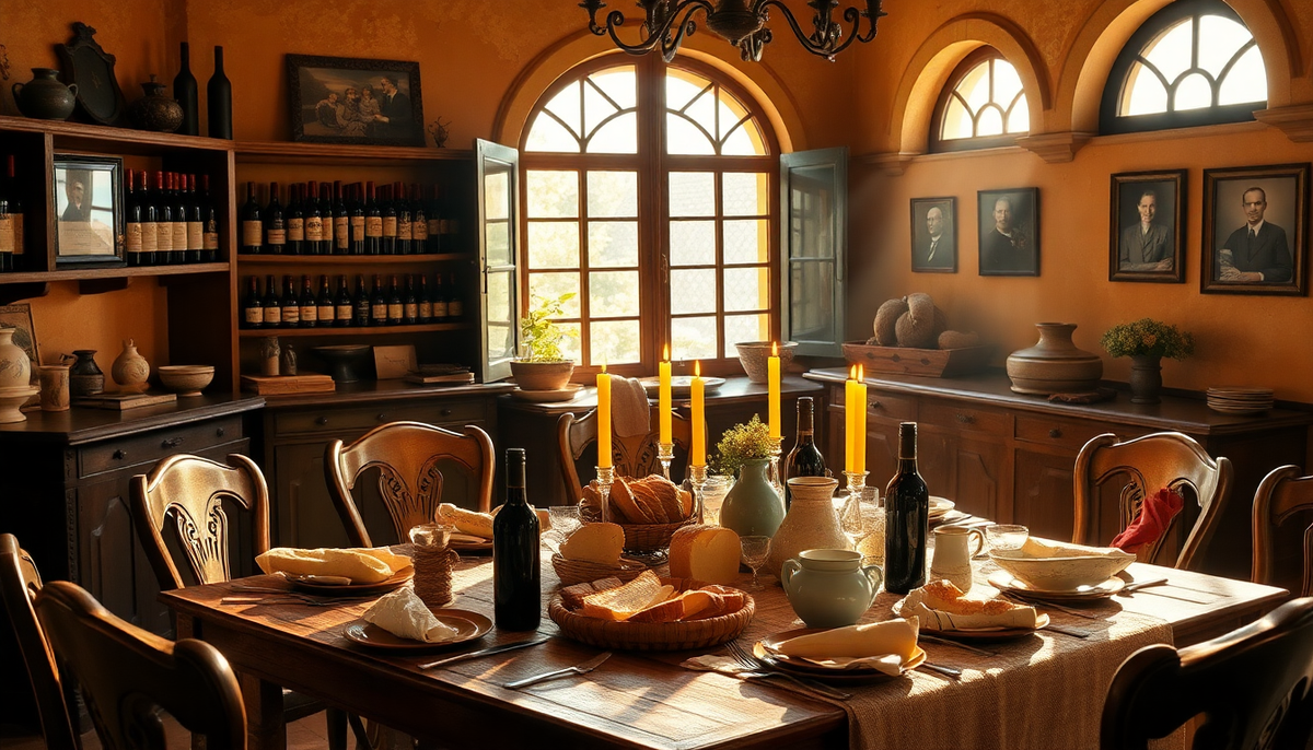 The Meaning Behind Our Wine Room Inspired by Nonna's Table
