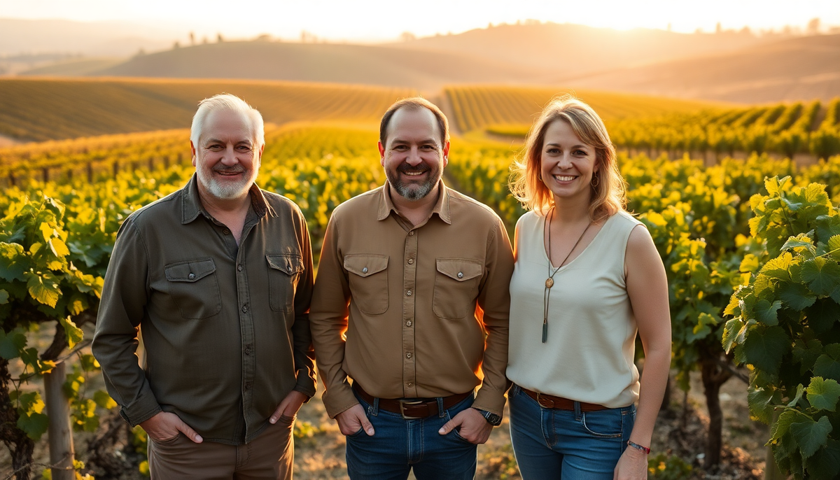 Meet the Winemakers: Mark, Tom and Jenna's Story at Curtis Family Vineyards