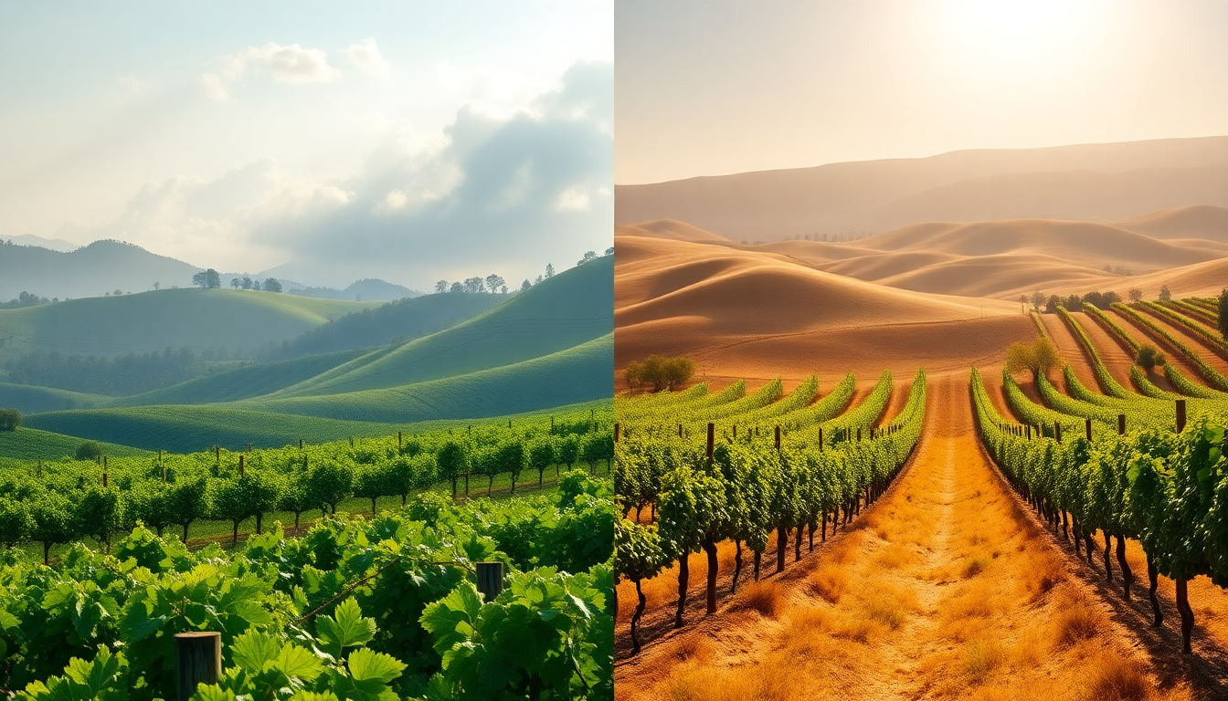 Cool Climate vs Warm Climate Wine: How Climate Shapes Flavour