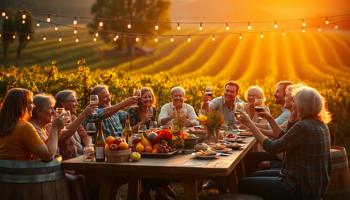 End of Vintage Celebration: Toasting the Harvest with Curtis Family Vineyards