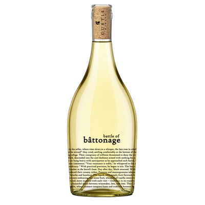 Battle of Battonage Chardonnay Wine From Curtis Family Vineyards